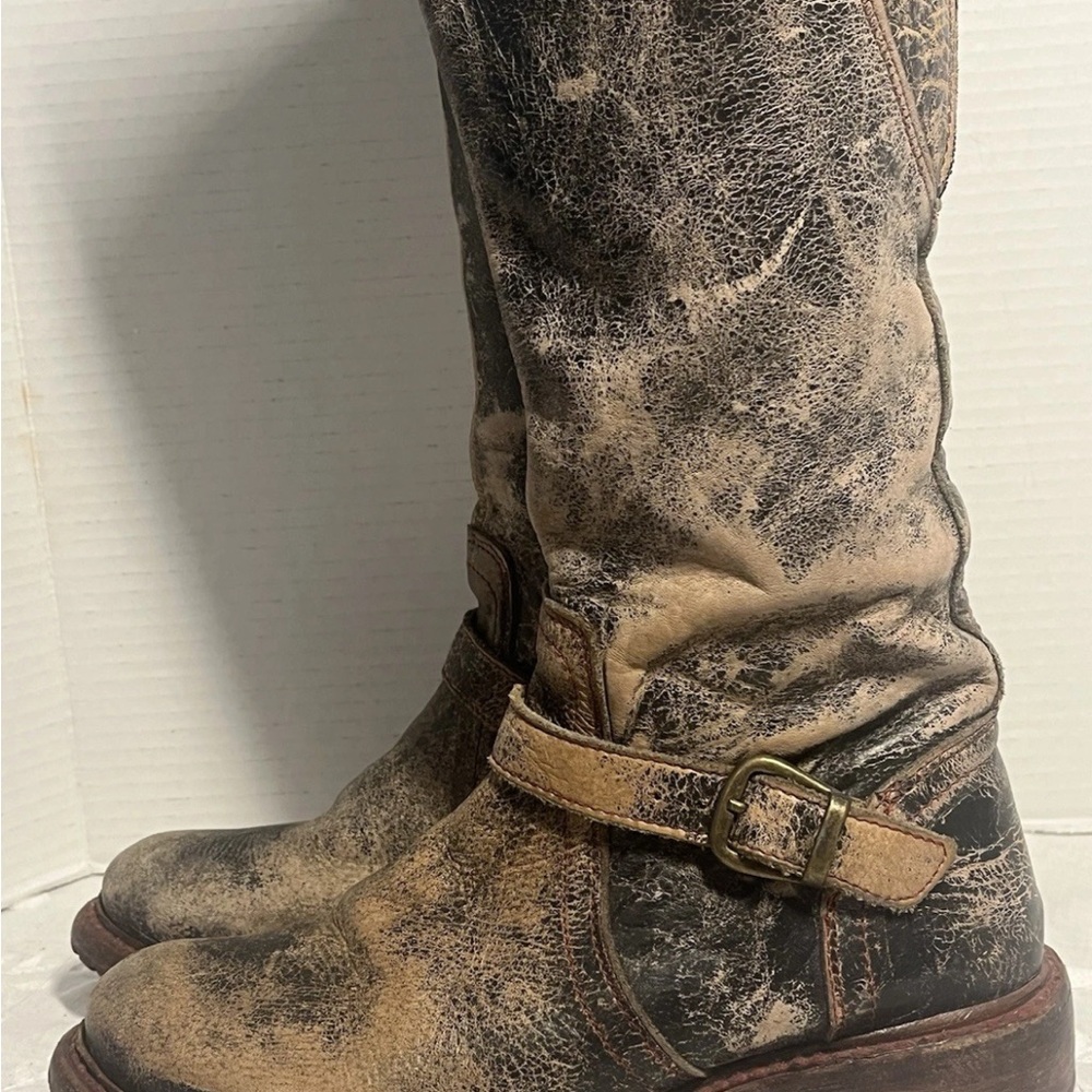 BED|STU Genuine Leather Women's Boots size 7 US - Picture 5 of 9